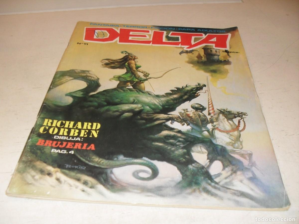 Tebeos: DELTA N&ordm; 11,DE 49,EN CONTRAPORTADA EL MONSTRUO DE FRANKENSTEIN,EDITA DELTA,1980
