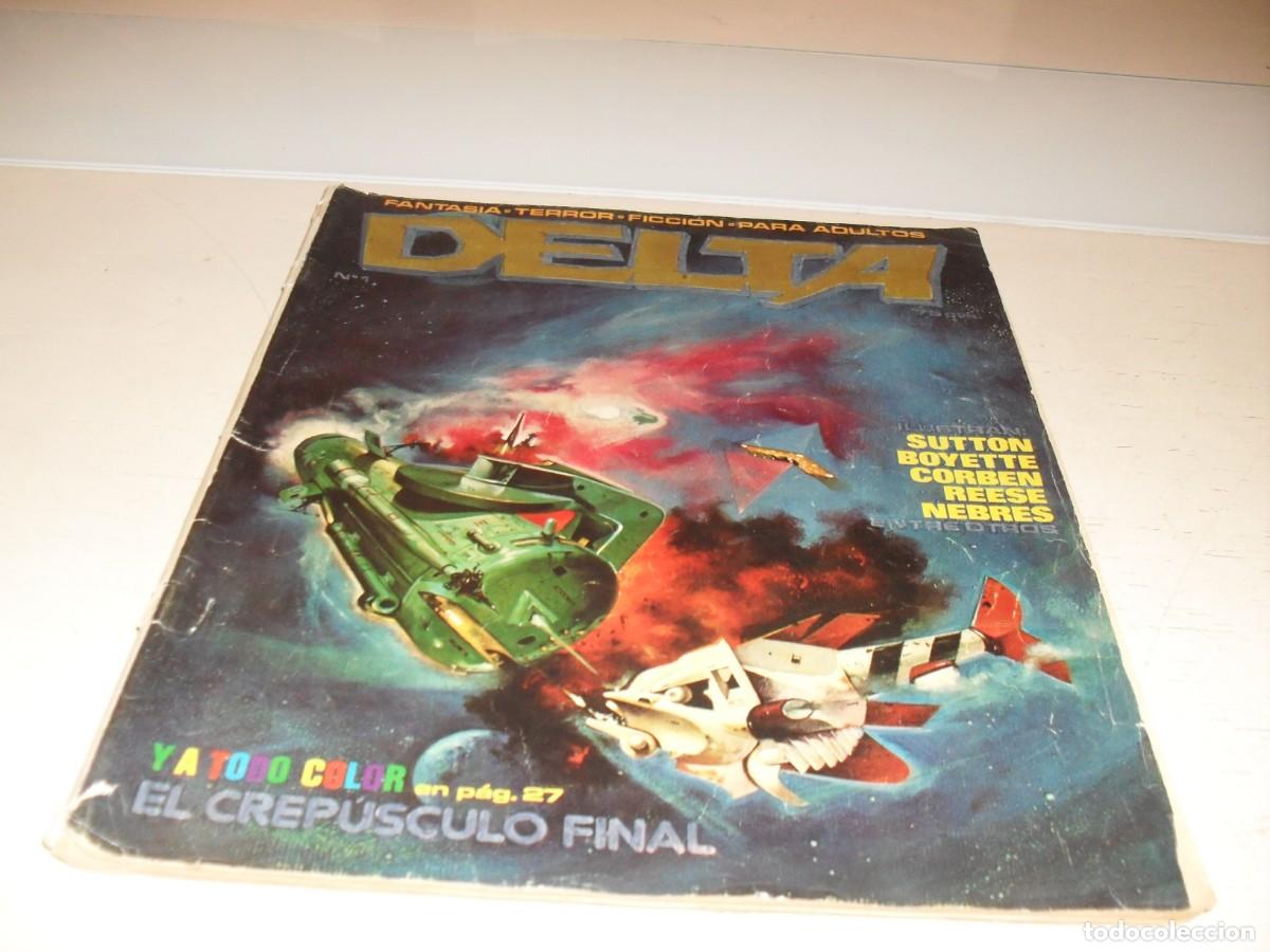 Tebeos: DELTA N&ordm; 21,EL 1&ordm;,DE 49,EN CONTRAPORTADA TIBURON 007,EDITA DELTA,1980