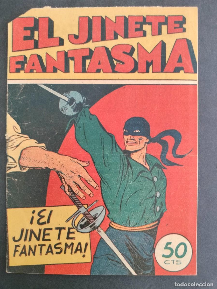 Comics: EL JINETE FANTASMA 4 &iexcl;EL JINETE FANTASMA! -Federico Amor&oacute;s Editorial Grafidea. s/f Original de &eacute;poca
