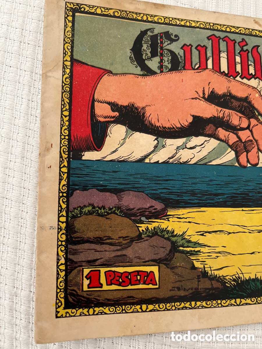 Tebeos: Cuento Gulliver en el Pais De Los Gigantes - Foto 2