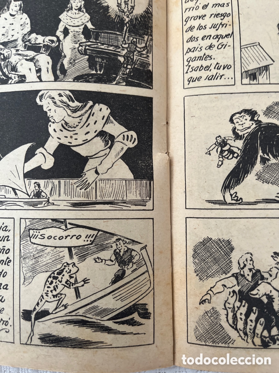 Tebeos: Cuento Gulliver en el Pais De Los Gigantes - Foto 7