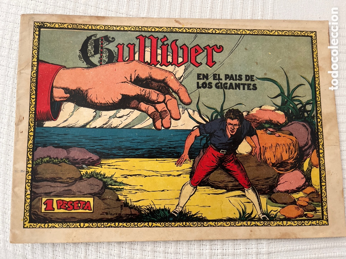 Tebeos: Cuento Gulliver en el Pais De Los Gigantes
