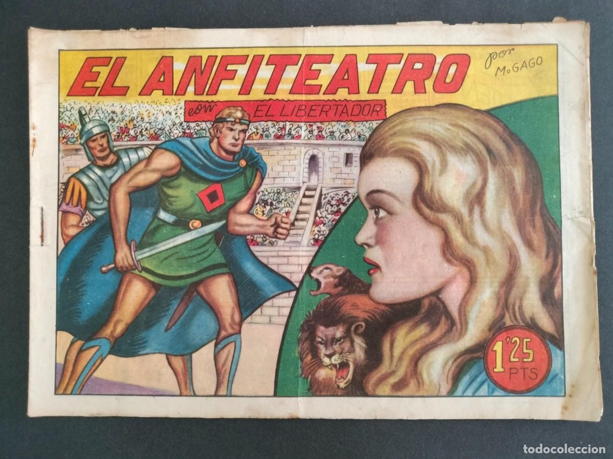 Tebeos: EL LIBERTADOR N&ordm; 12 ORIGINAL DE EPOCA EDITORIAL GARGA 1950 MUY DIFICIL!!!