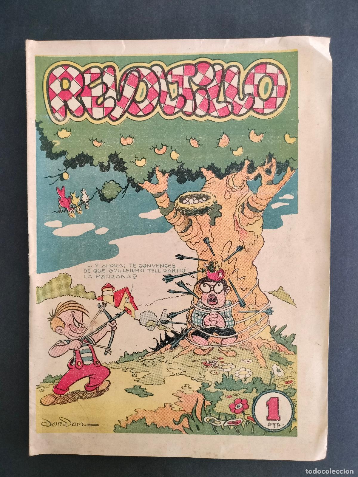 Tebeos: REVOLTILLO N&ordm; 1 ORIGINAL DE EPOCA JOSE TOZZI EDITOR INDUSTRIAS GRAFICAS-ATTILIO TOZZI 1950?