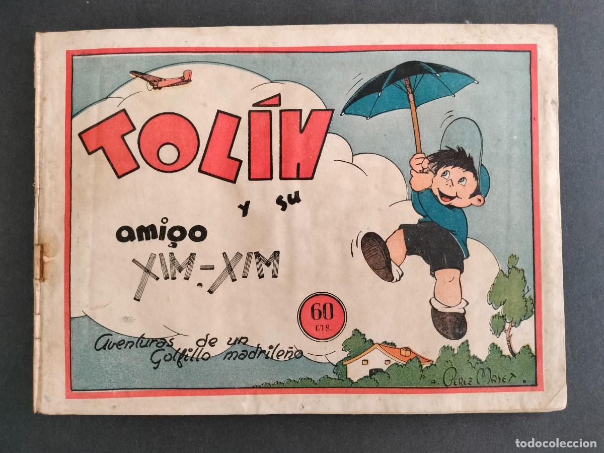 Tebeos: TOLIN N&ordm; 4 ORIGINAL DE EPOCA EDITORIAL GUERRI 1948 BUEN ESTADO MUY DIFICIL!!!