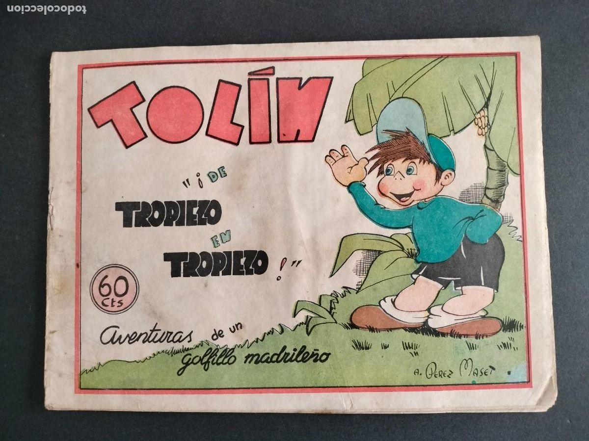 Tebeos: TOLIN N&ordm; 6 ORIGINAL DE EPOCA EDITORIAL GUERRI 1948 BUEN ESTADO MUY DIFICIL!!!