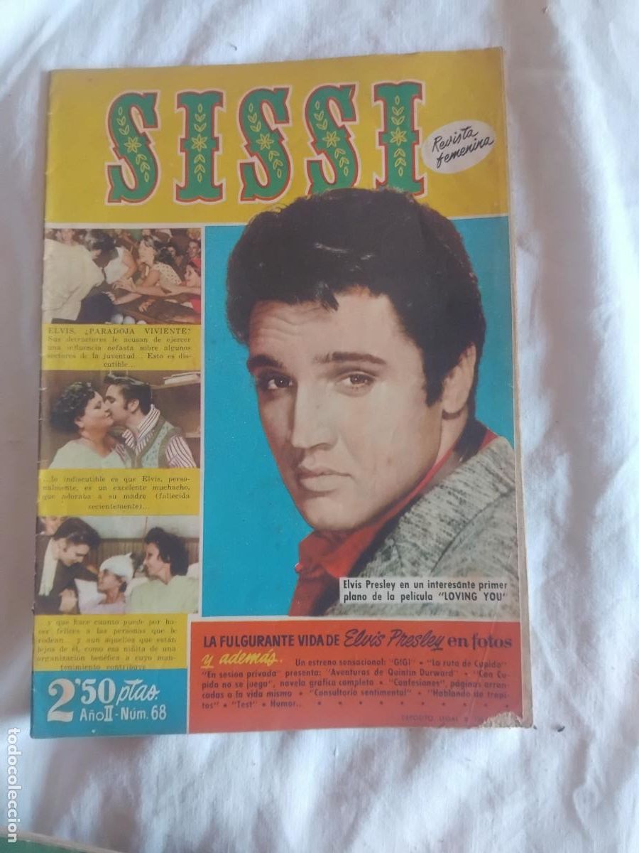 Tebeos: SISSI N&ordm; 68. ELVIS PRESLEY.