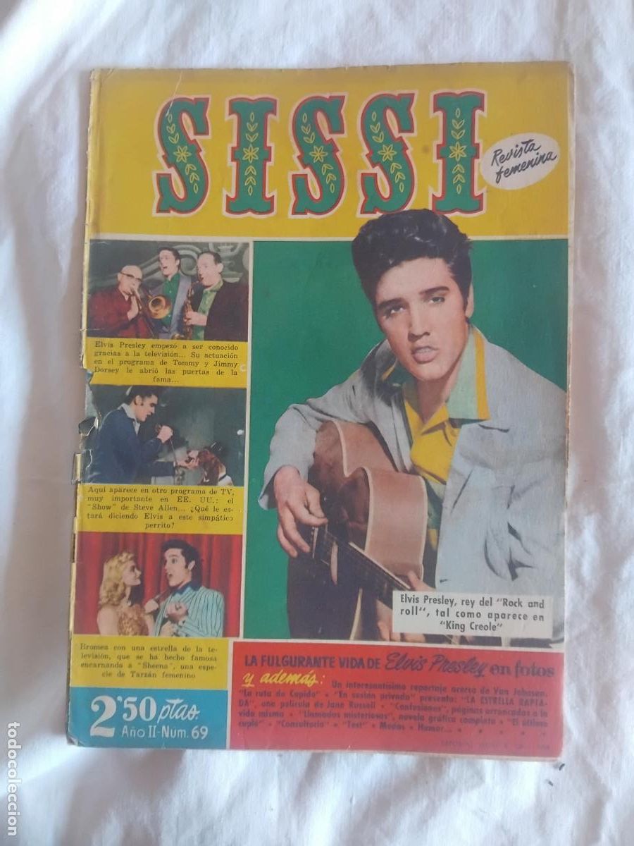 Tebeos: SISSI N&ordm; 69. ELVIS PRESLEY.