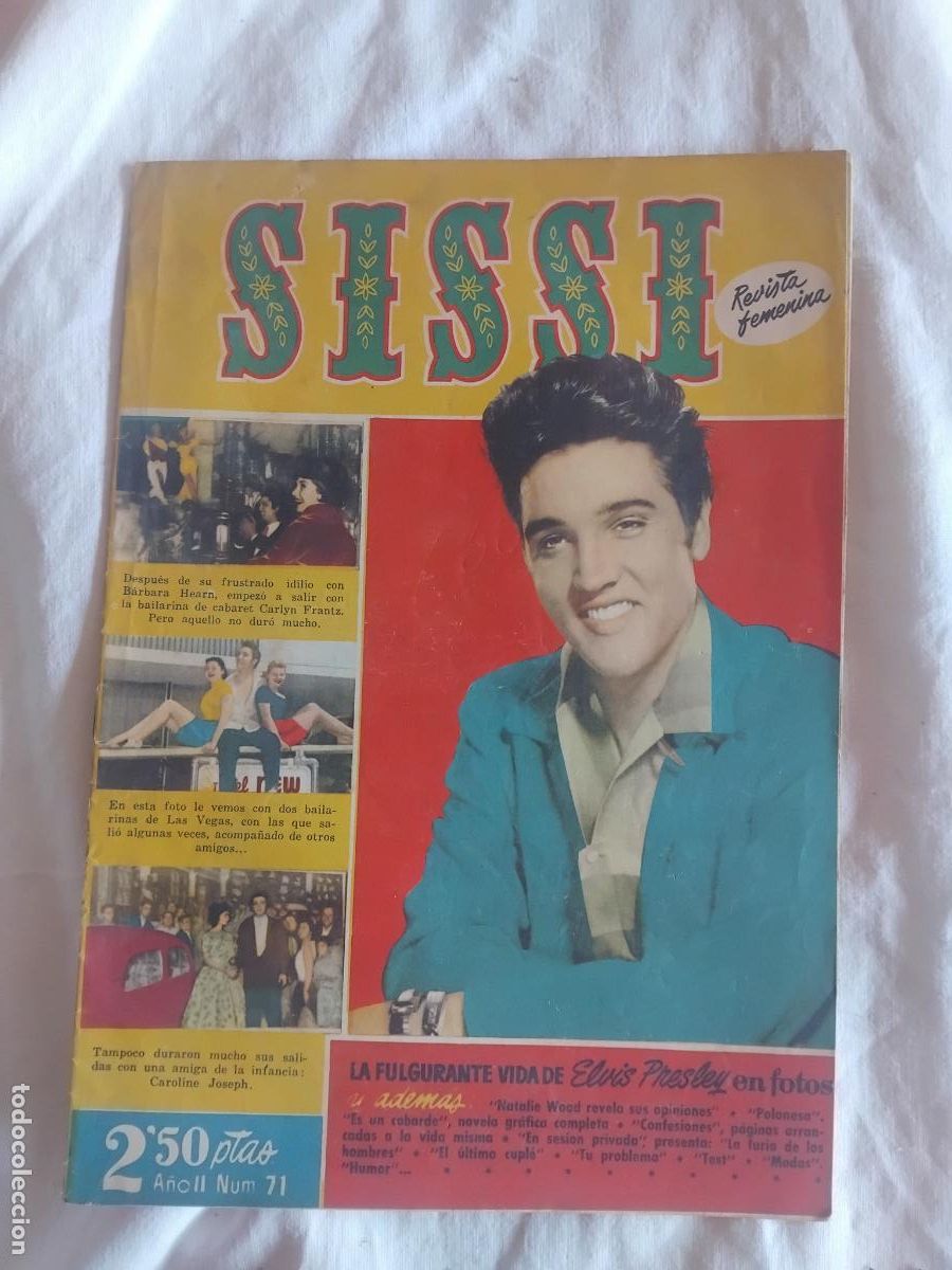 Tebeos: SISSI N&ordm; 71. ELVIS PRESLEY.