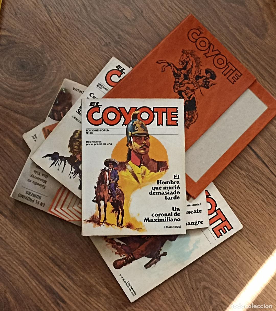 Tebeos: El Coyote. Forum. Lote de 6 ejemplares 2 en una: 79al 84 con sus tapas