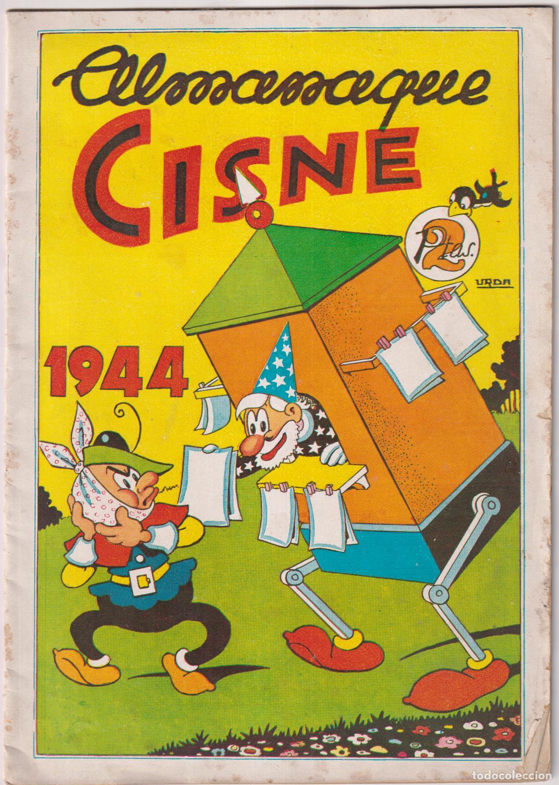 Tebeos: Almanaque Cisne 1944. Cliper. Muy Escaso
