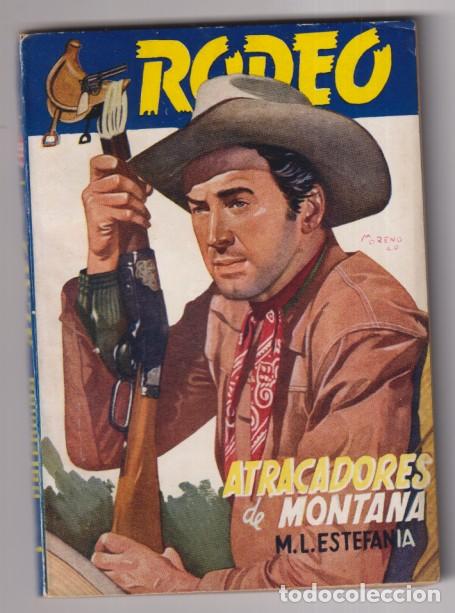 Tebeos: Rodeo n&ordm; 398. Atracadores de Montana por M. L. Estefan&iacute;a. 1&ordf; Edici&oacute;n Cies