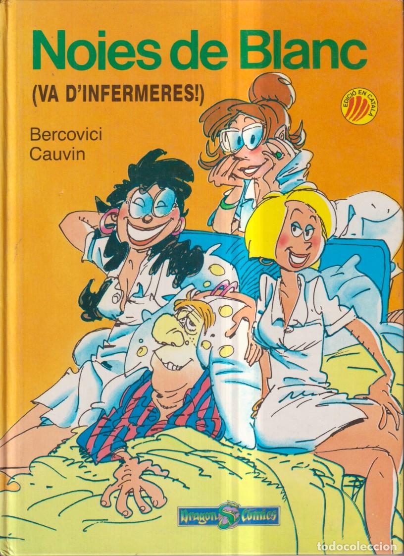 Tebeos: Noies de Blanc (va d&acute;infermeres. (29x21 cm) tapas duras, 48 p&aacute;ginas.) Ediciones B 1986