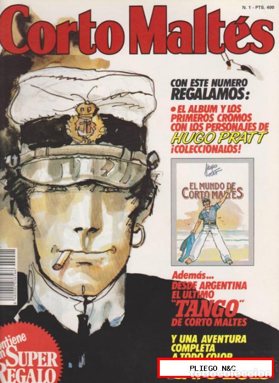 Tebeos: Corto Malt&eacute;s. New Comic 1988. N&ordm; 1 - Foto 1