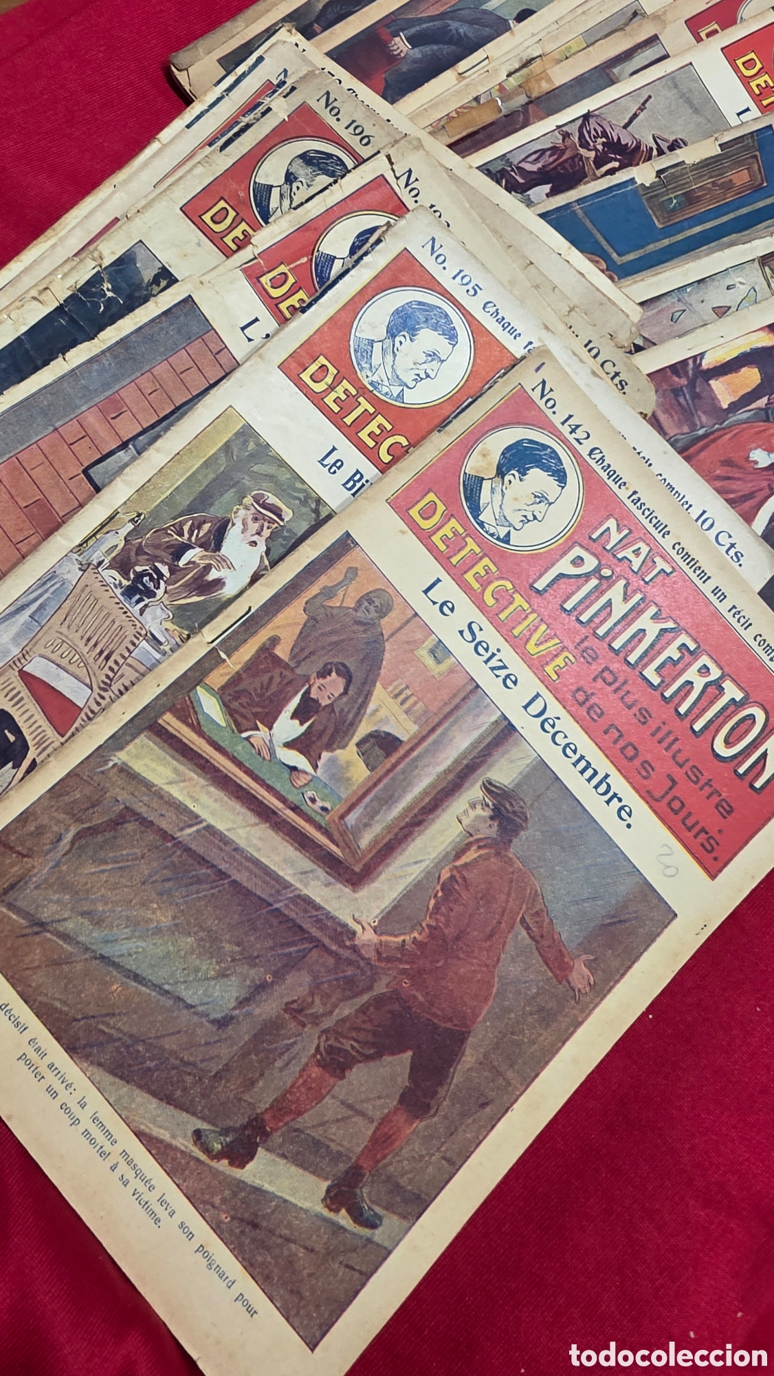 Tebeos: COMIC NAT PINKERTON DETECTIVE - Foto 3