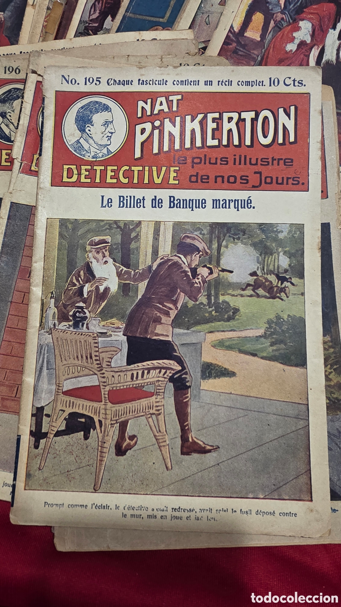 Tebeos: COMIC NAT PINKERTON DETECTIVE - Foto 6