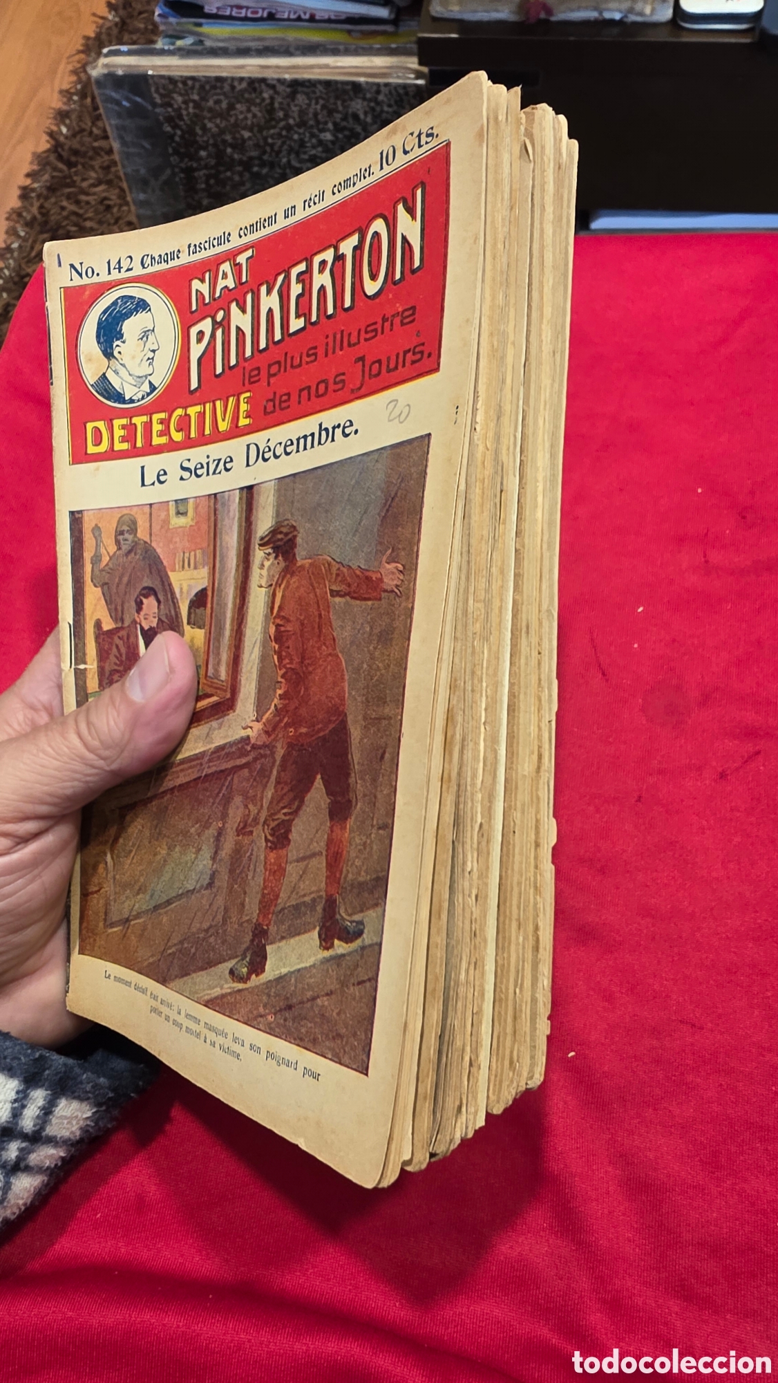 Tebeos: COMIC NAT PINKERTON DETECTIVE - Foto 7
