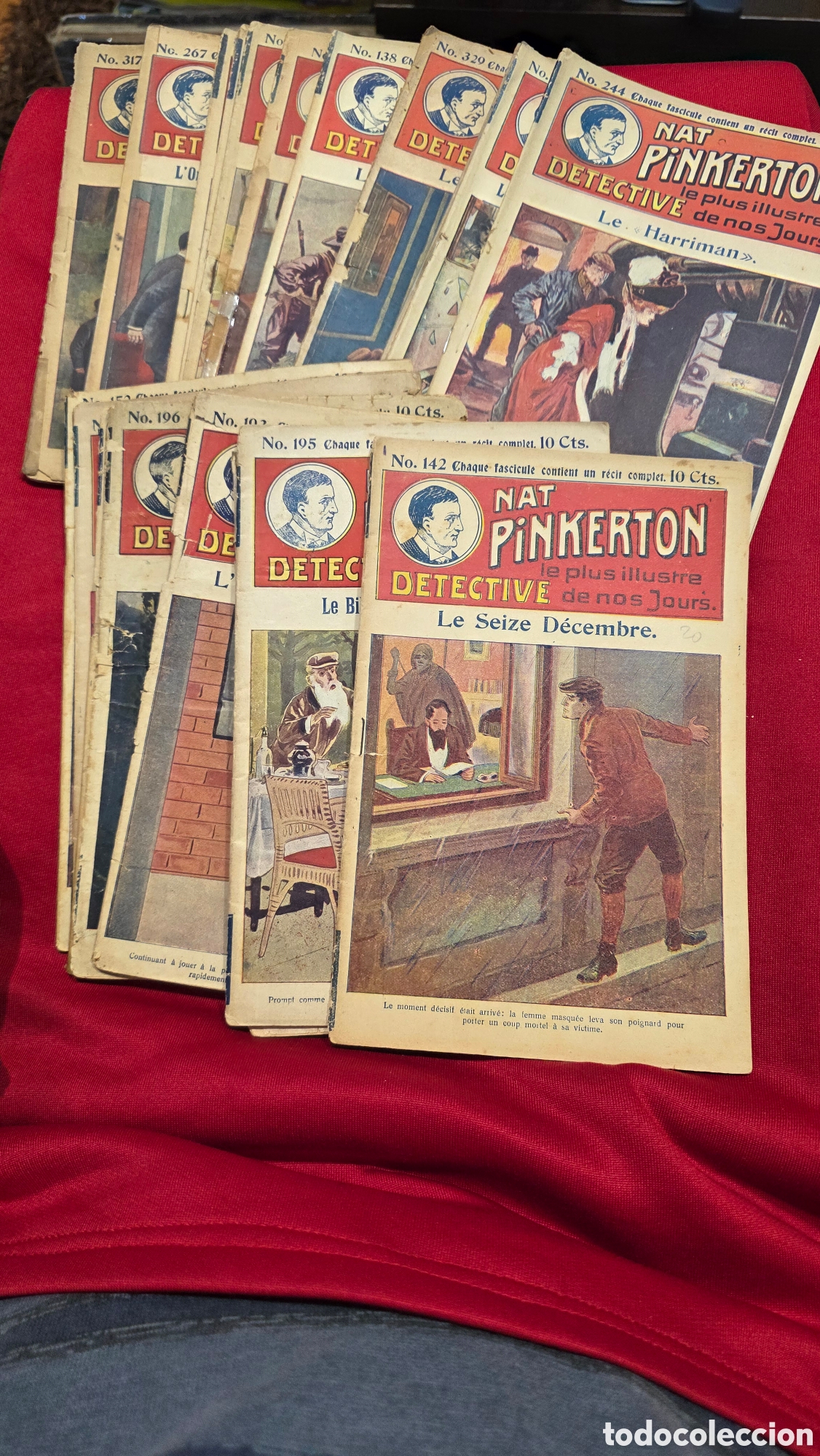 Tebeos: COMIC NAT PINKERTON DETECTIVE