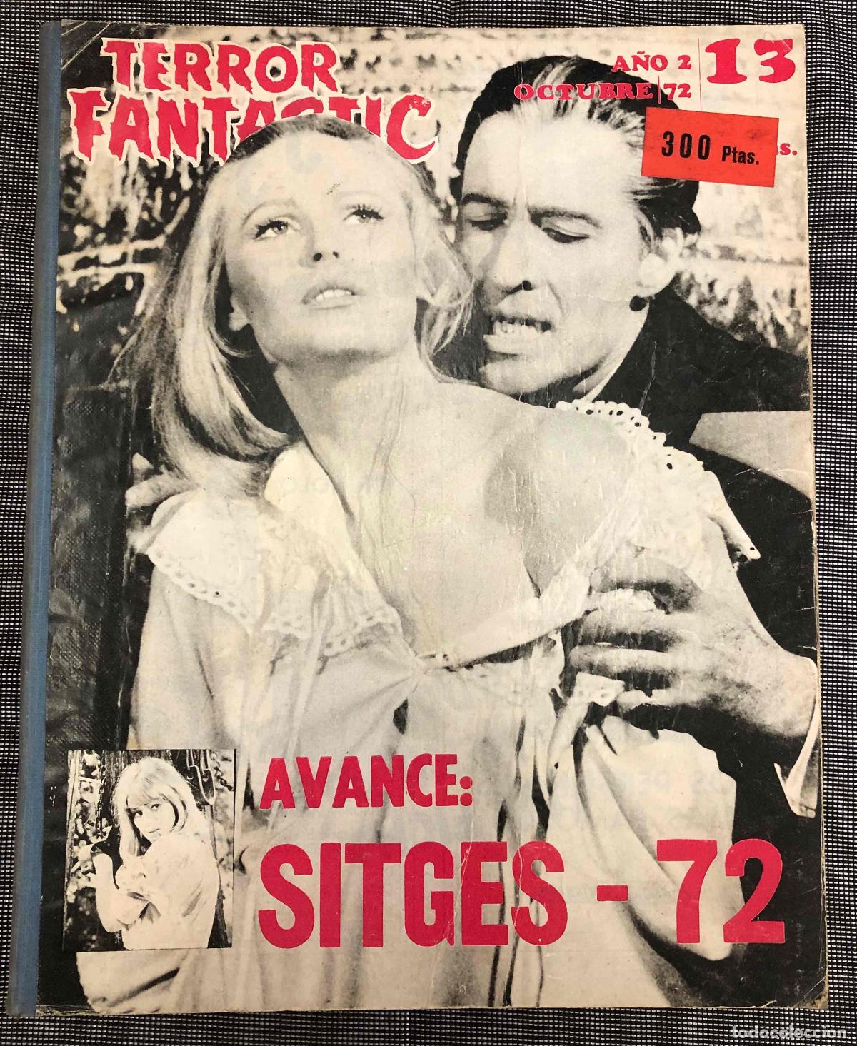 Tebeos: TERROR FANTASTIC. NUMERO 13 AL 19. 1973. ENCUADERNADOS EN UN TOMO