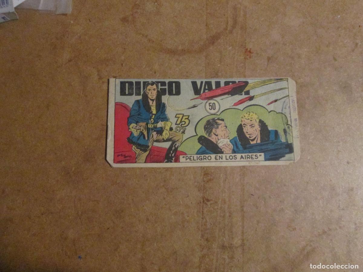 Tebeos: Diego Valor n&ordm; 50, original editorial Cid 1954 - Foto 1