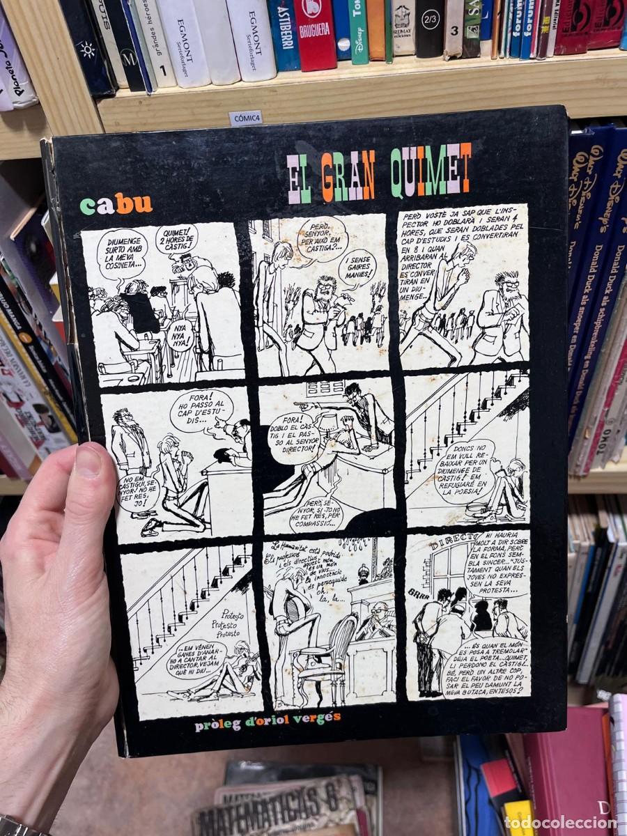 Tebeos: C&Oacute;MIC4 + El gran Quimet + Cabu + pr&oacute;logo Oriol Verg&eacute;s +