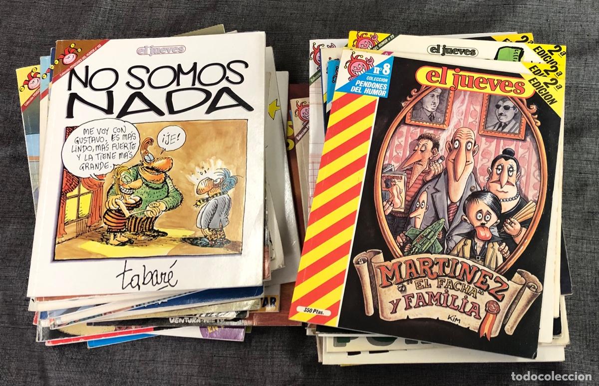 Tebeos: GRAN LOTE 47 NUMEROS COLECCION PENDONES DEL HUMOR. EL JUEVES A&Ntilde;OS 90