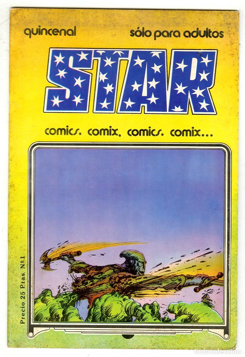 Tebeos: Star n.1 (Producciones Editoriales, 1974)