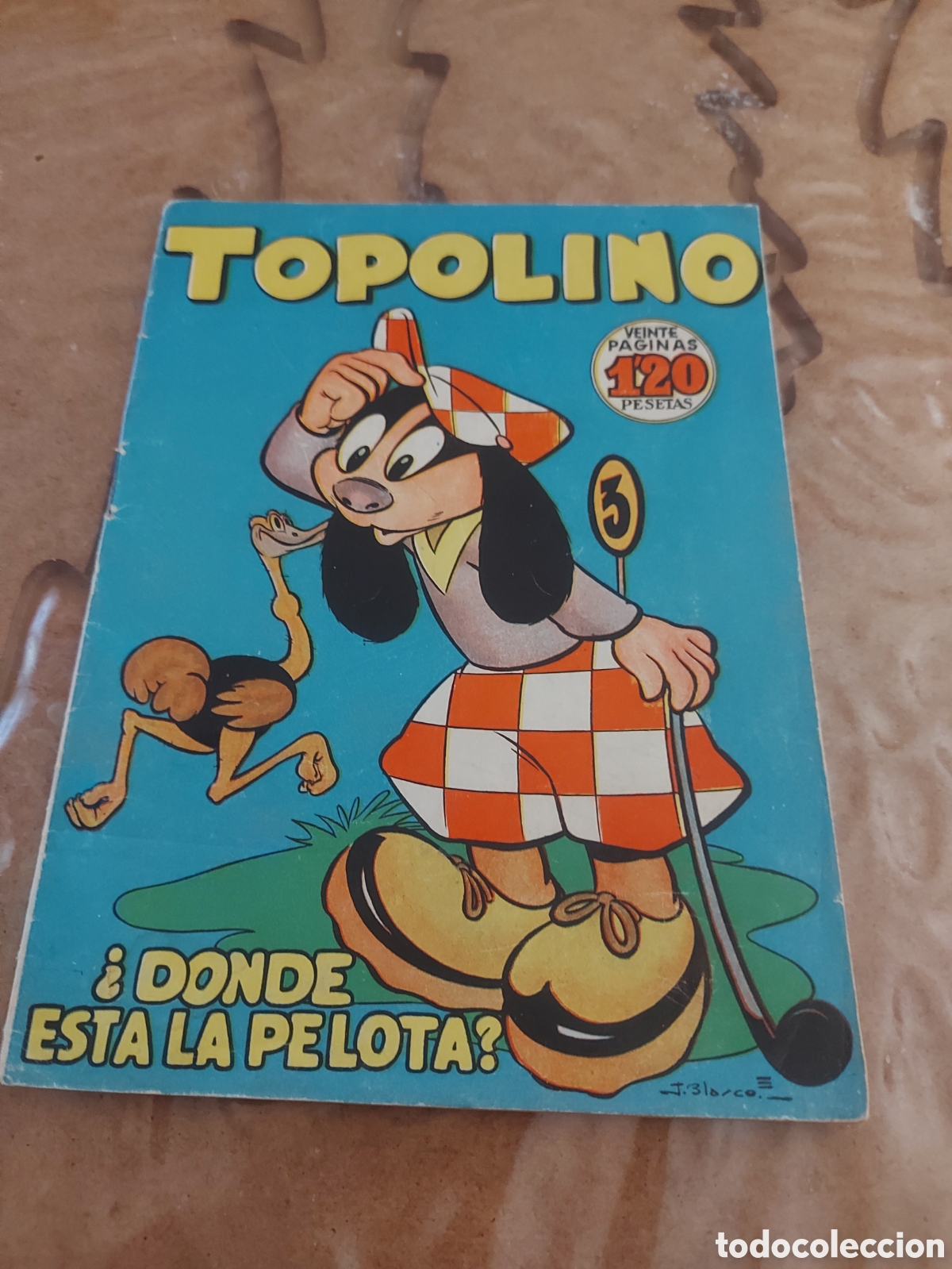 Tebeos: Topolino n&uacute;mero 3 gerpla