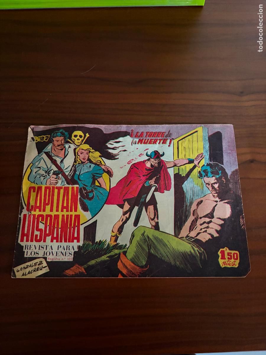 Tebeos: CAPIT&Aacute;N HISPANIA N&ordm; 27 , EDITORIAL CREO