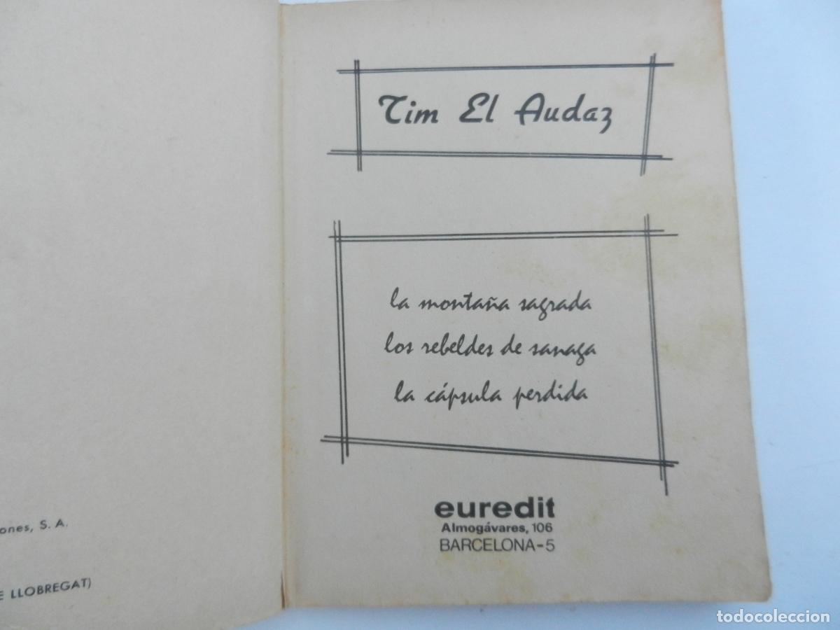 Tebeos: TIM, EL AUDAZ - LA MONTA&Ntilde;A SAGRADA - N&ordm; 4 - EUREDIT 1970. - Foto 2