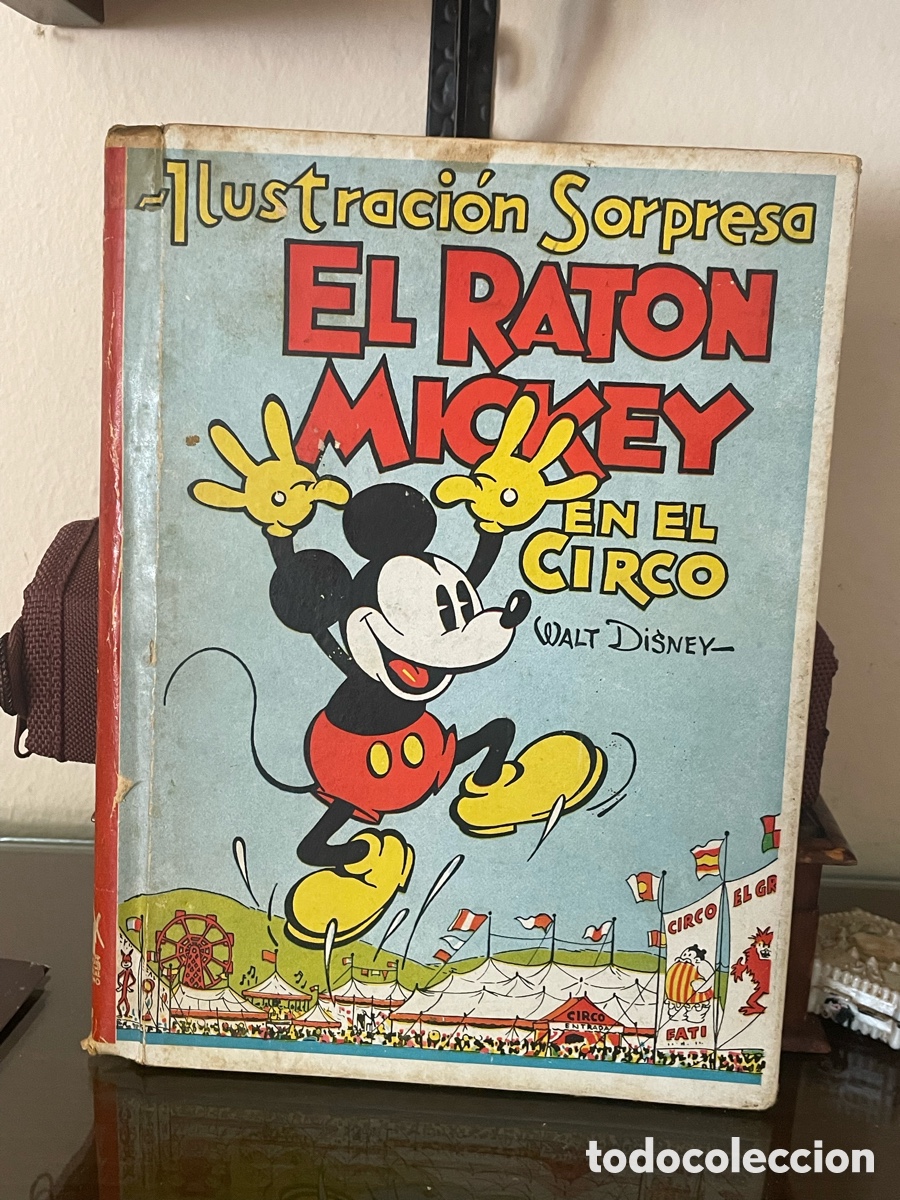 Tebeos: EL RATON MICKEY EN EL CIRCO 1934
