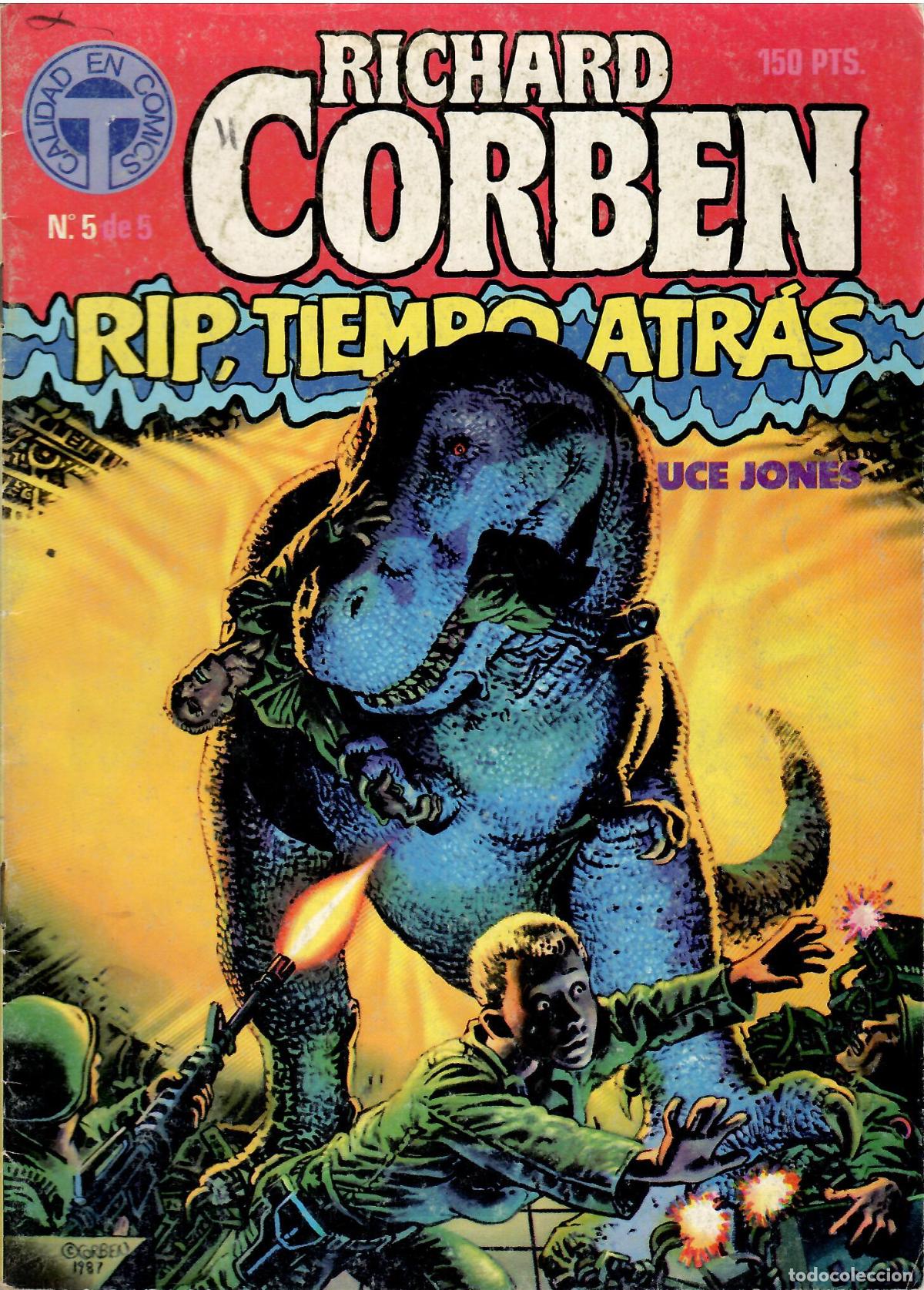 Tebeos: Comic Richard Corben, n&ordm; 5: Rip, tiempo atras - Toutain