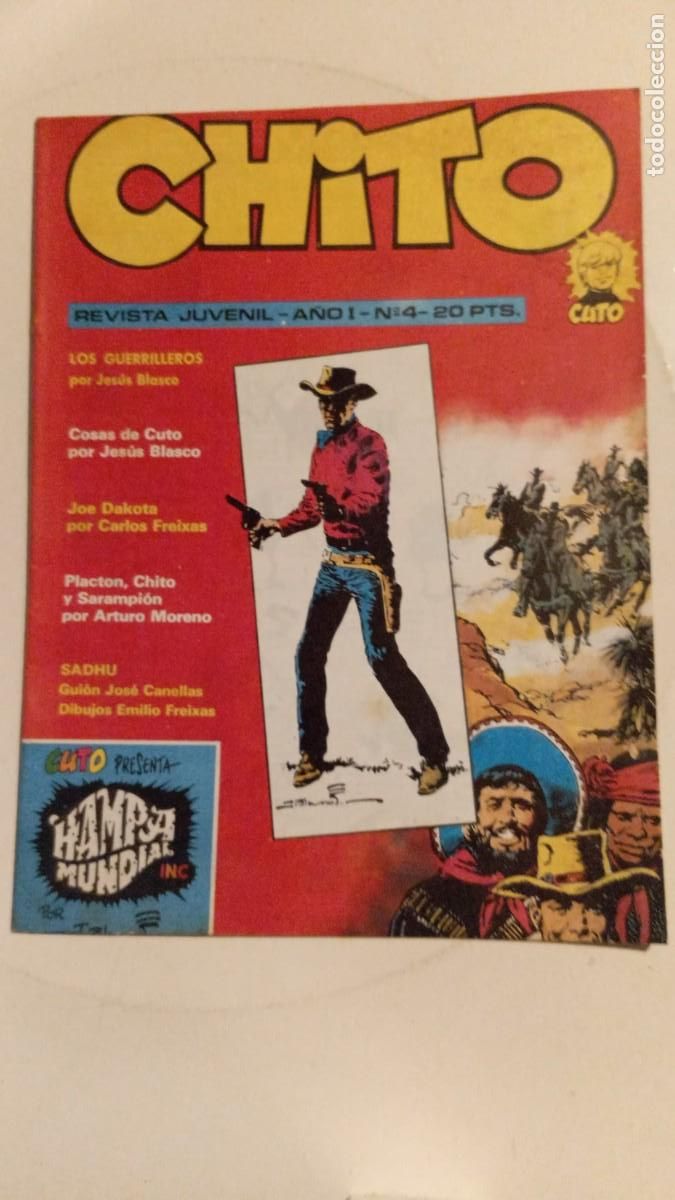 Tebeos: Chito #4 (Juan Mart&iacute; Pav&oacute;n 1974) - Foto 1
