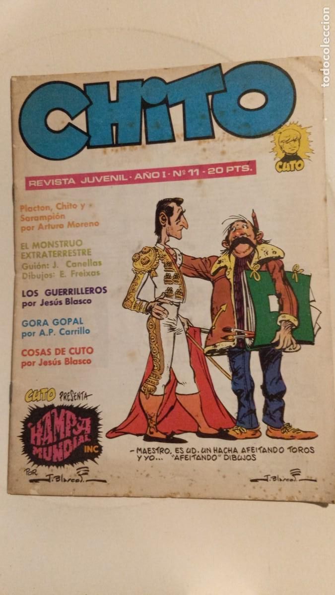 Tebeos: Chito #11 (Juan Mart&iacute; Pav&oacute;n 1974) - Foto 1
