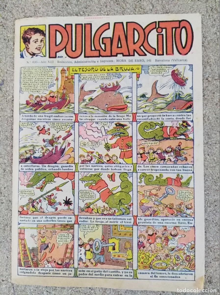 Tebeos: Pulgarcito 636.Gato Negro