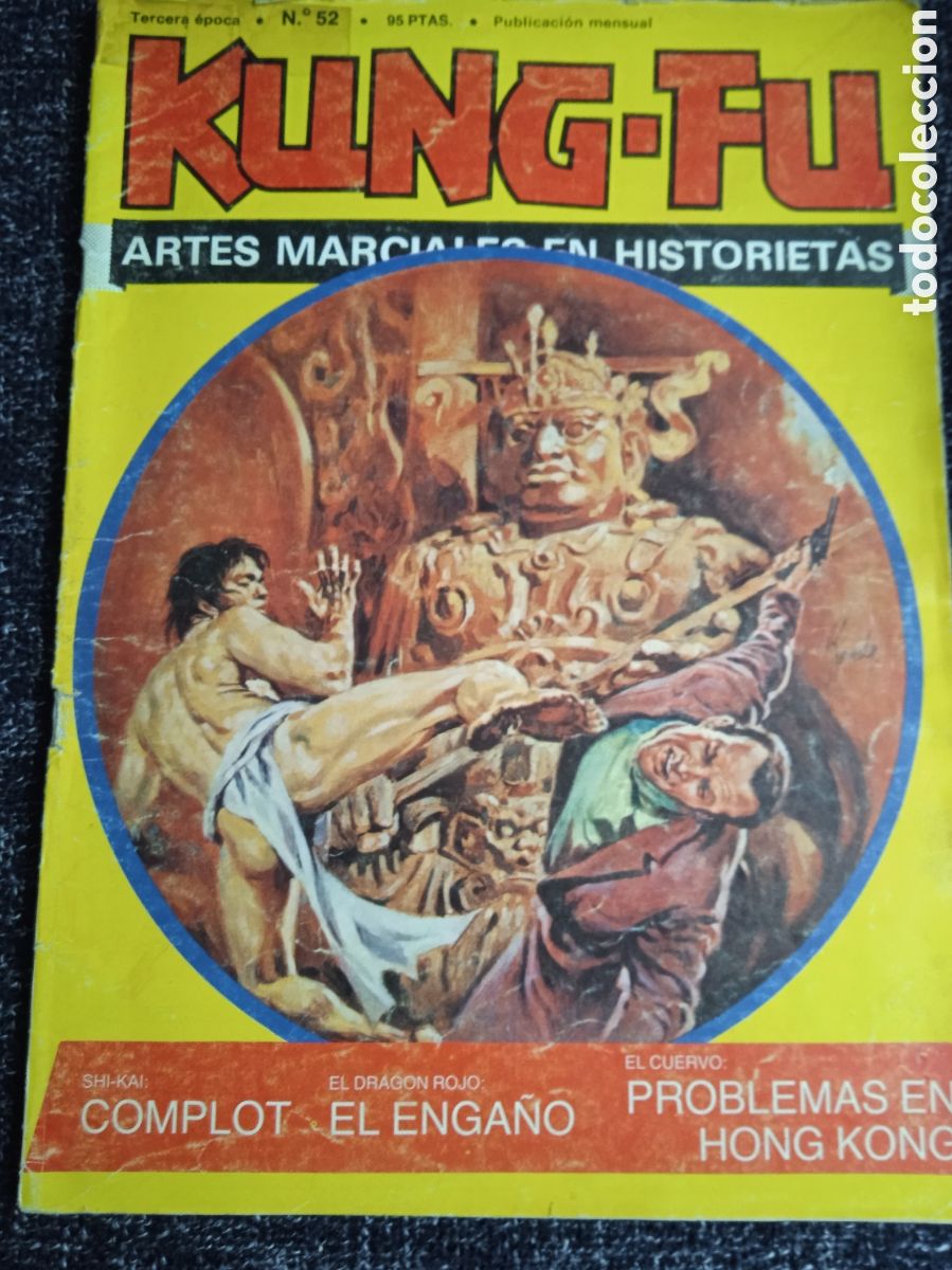 Tebeos: KUNG-FU N&ordm; 52 ARTES MARCIALES EN HISTORIETAS - DIBUJOS: JOSE ORTIZ