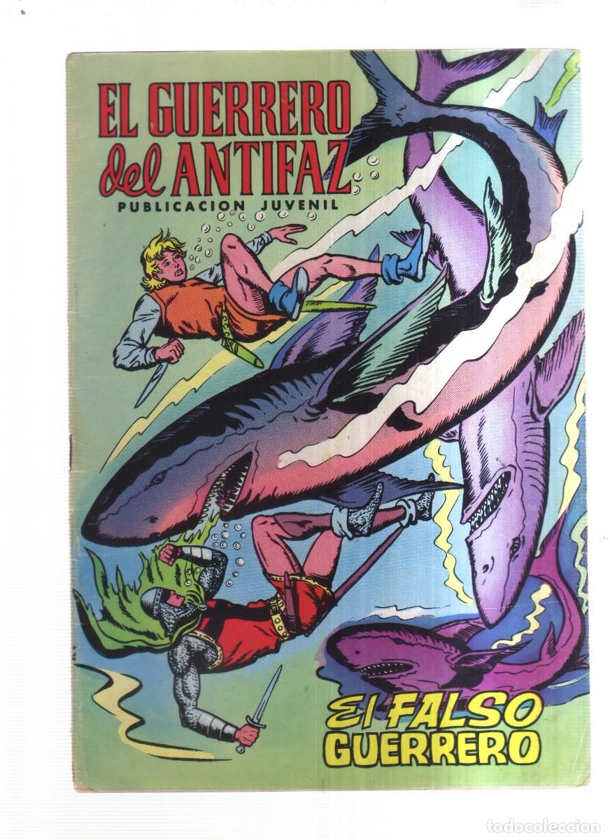 Tebeos: EL GUERREEO DEL ANTIFAZ PUBLICACION JUVENIL N,45