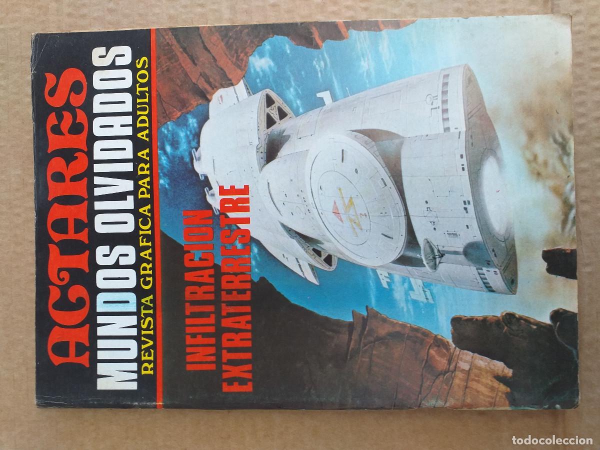 Tebeos: ACTARES - MUNDOS OLVIDADOS - N&ordm; 7 - INFILTRACI&Oacute;N EXTRATERRESTRE - PRODUCCIONES EDITORIALES S. A.