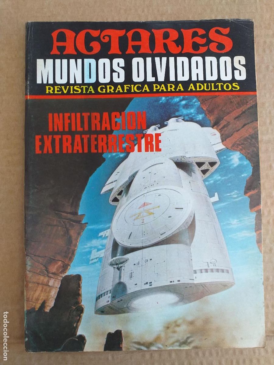 Tebeos: ACTARES - MUNDOS OLVIDADOS - N&ordm; 7 - INFILTRACI&Oacute;N EXTRATERRESTRE - PRODUCCIONES EDITORIALES S. A.