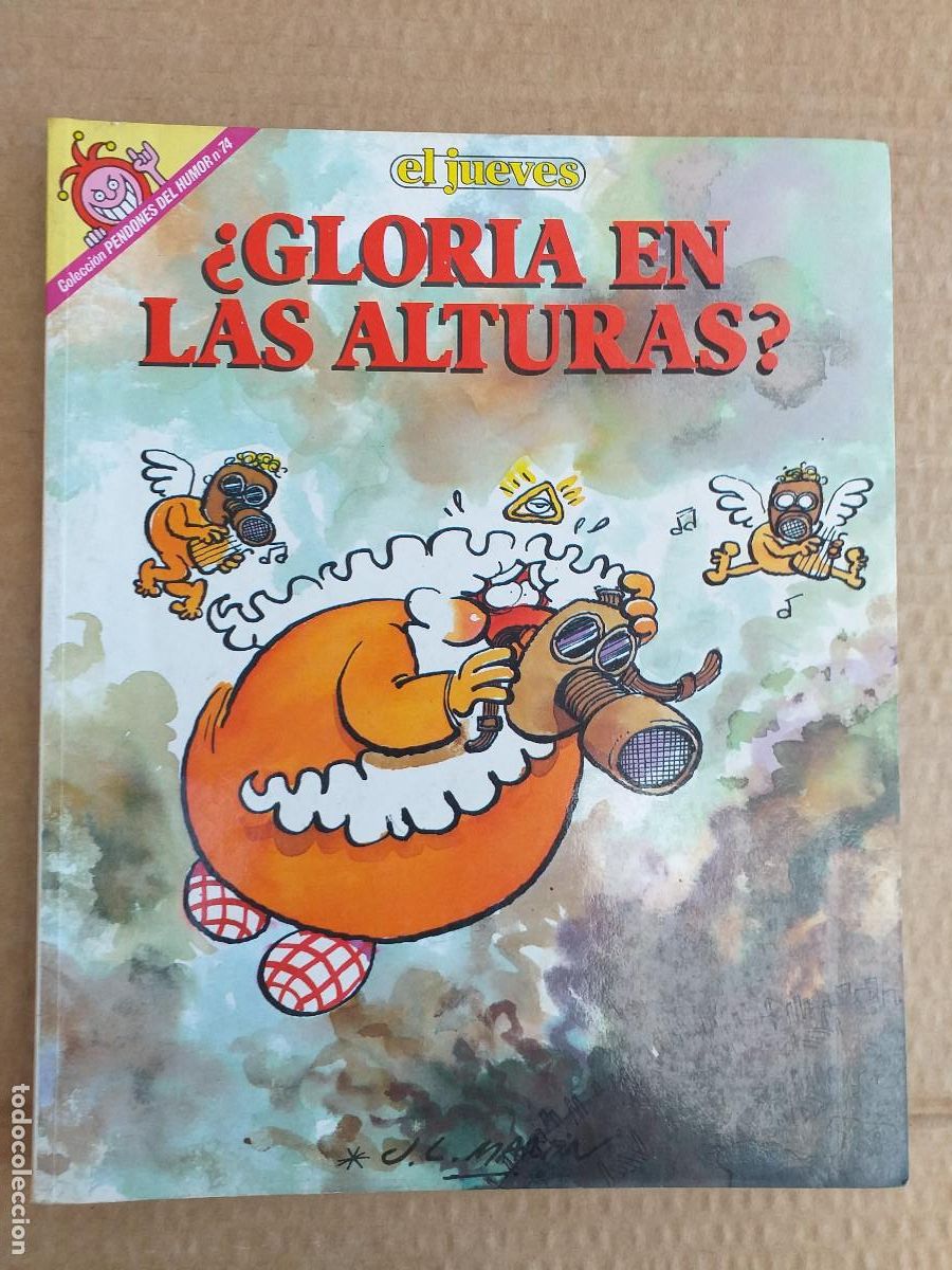 Tebeos: COLECCI&Oacute;N PENDONES DEL HUMOR - N&ordm; 74 - &iquest;GLORIA EN LAS ALTURAS? - Ediciones El Jueves