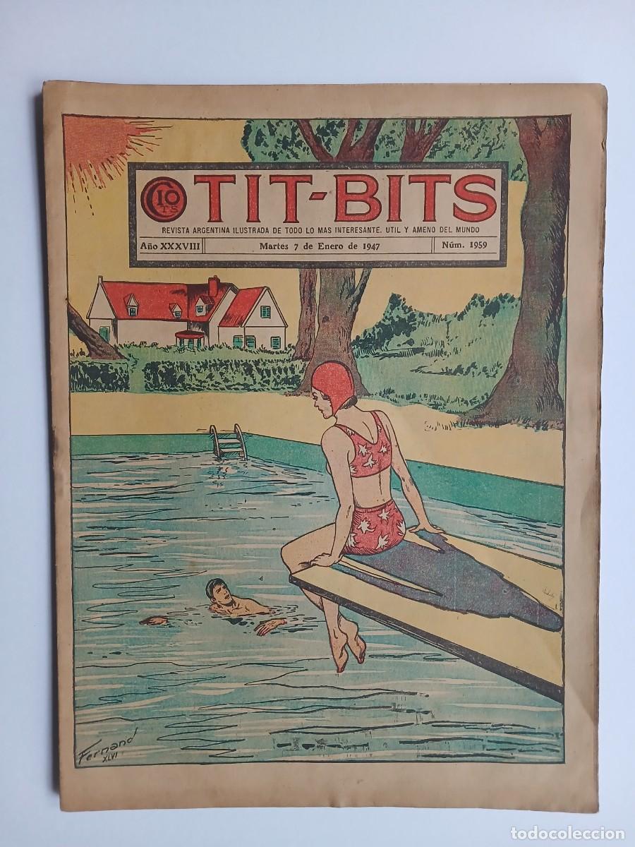 Tebeos: Tit Bits n&deg; 1959 (1947) - historieta original argentina - editorial Manuel Lainez