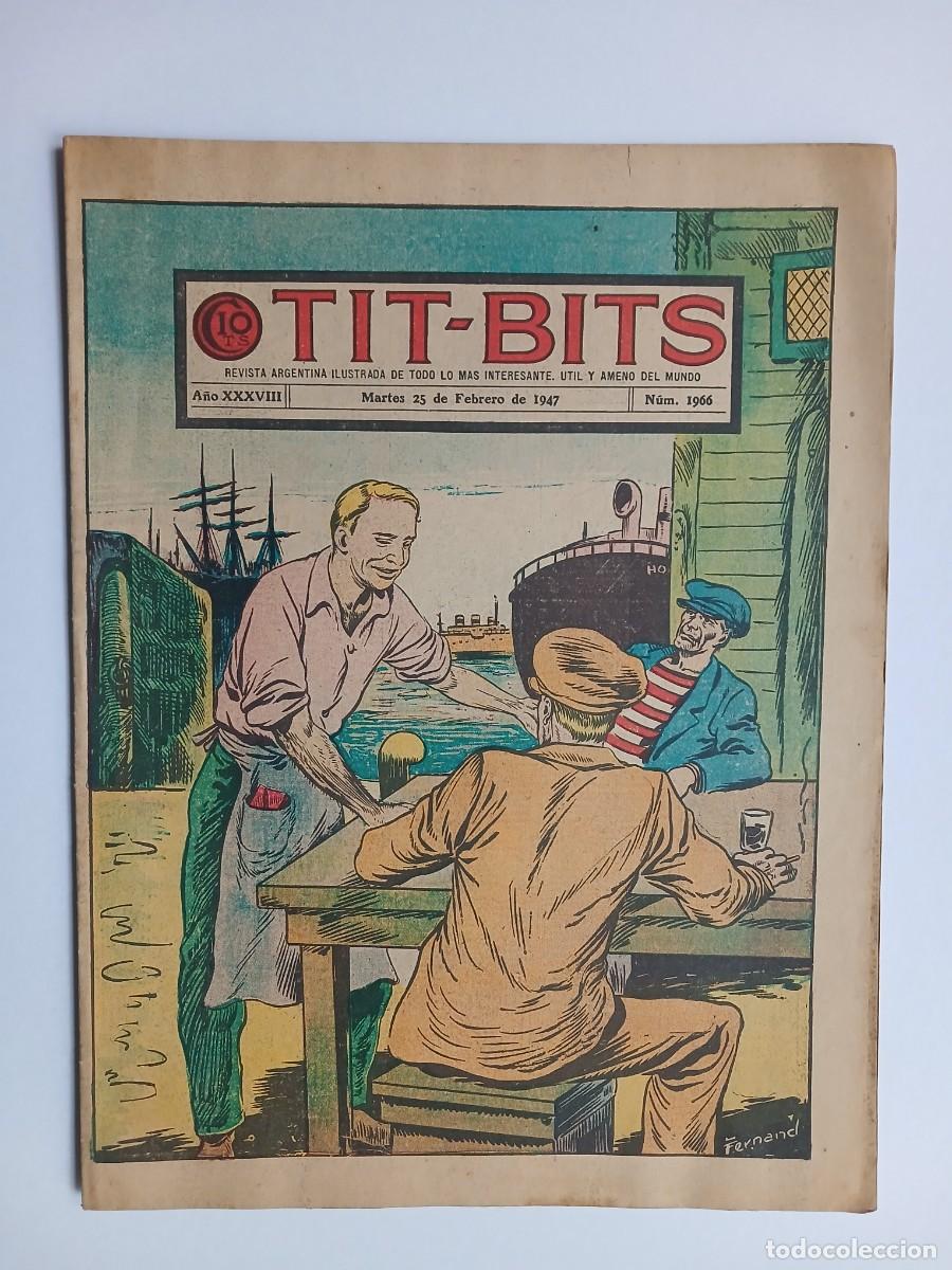 Tebeos: Tit Bits n&deg; 1966 (1947) - historieta original argentina - editorial Manuel Lainez