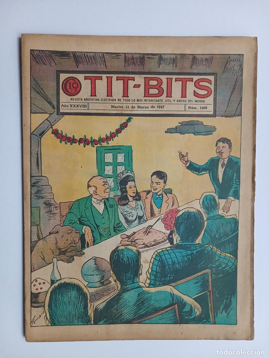 Tebeos: Tit Bits n&deg; 1968 (1947) - historieta original argentina - editorial Manuel Lainez
