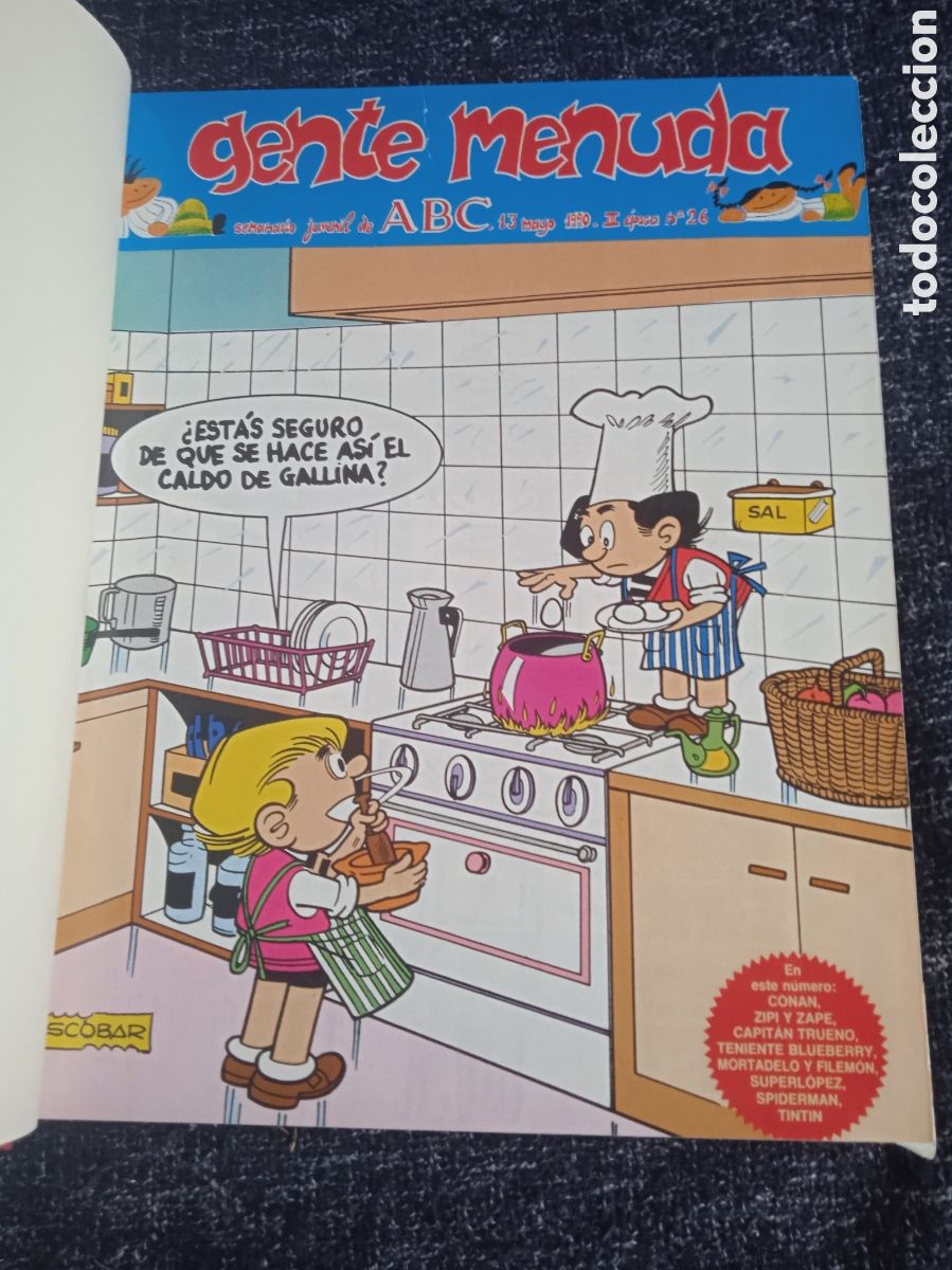 Tebeos: GENTE MENUDA - TOMO ENCUADERNADO FASCICULOS N&ordm; 26 AL 50