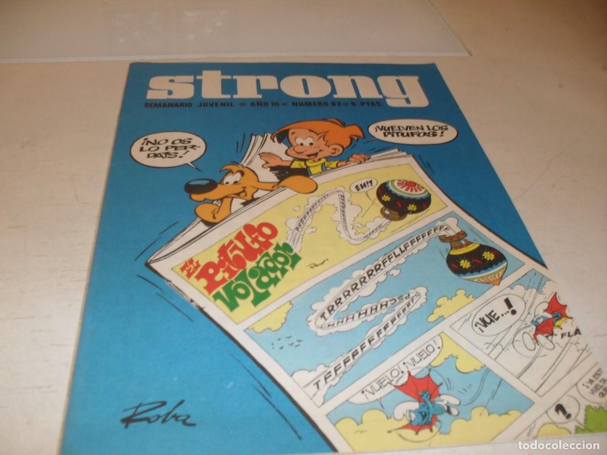 Tebeos: STRONG N&ordm; 82,DE 90,CON LUCAS Y SILVINO DE JAN,EDITA ARGOS,1969,DE KIOSKO
