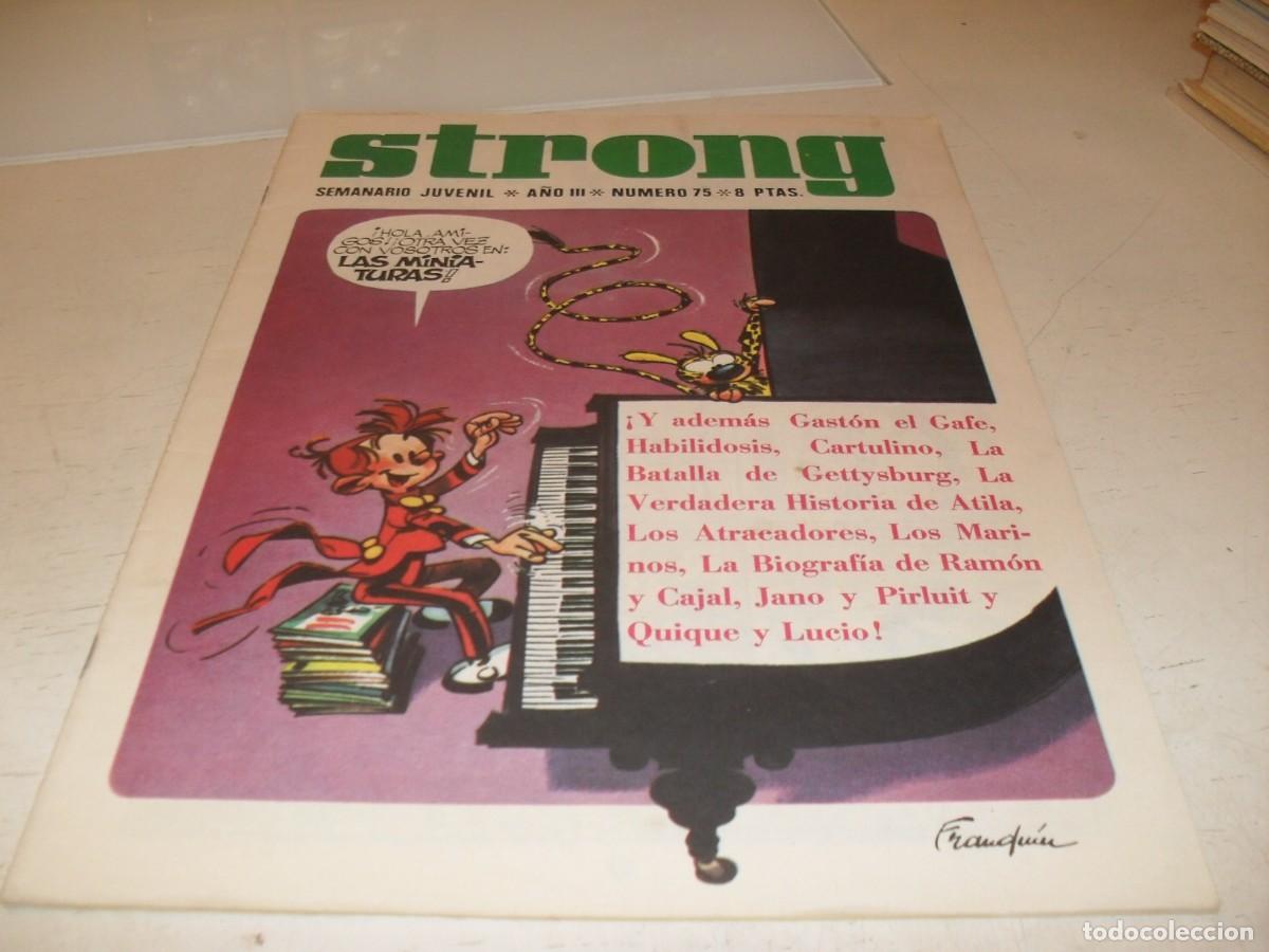 Tebeos: STRONG N&ordm; 75,CON JANO Y P&Igrave;RLUIT,DE 90,EDITA ARGOS,1969,DE KIOSKO