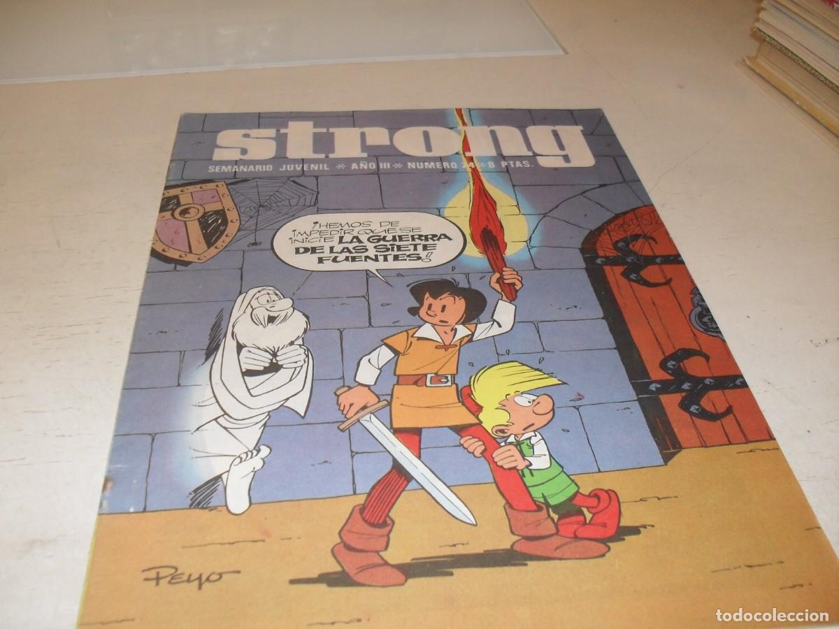 Tebeos: STRONG N&ordm; 74,CON JANO Y P&Igrave;RLUIT EN PORTADA,DE 90,EDITA ARGOS,1969,DE KIOSKO