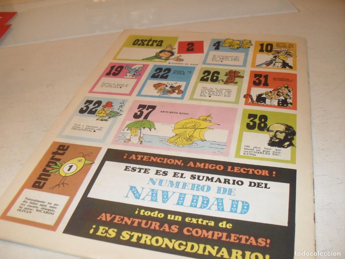 Tebeos: STRONG N&ordm; 57,CON SEVERINO Y SEVERIANO,DE CASTILLO,DE 90,EDITA ARGOS,1969 - Foto 2