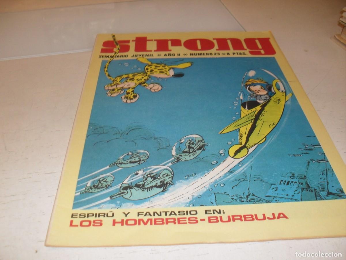 Tebeos: STRONG N&ordm; 23,CON POEMA MARINERO EN TIERRA,DE RAFAEL ALBERTI.DE 90,EDITA ARGOS,1969