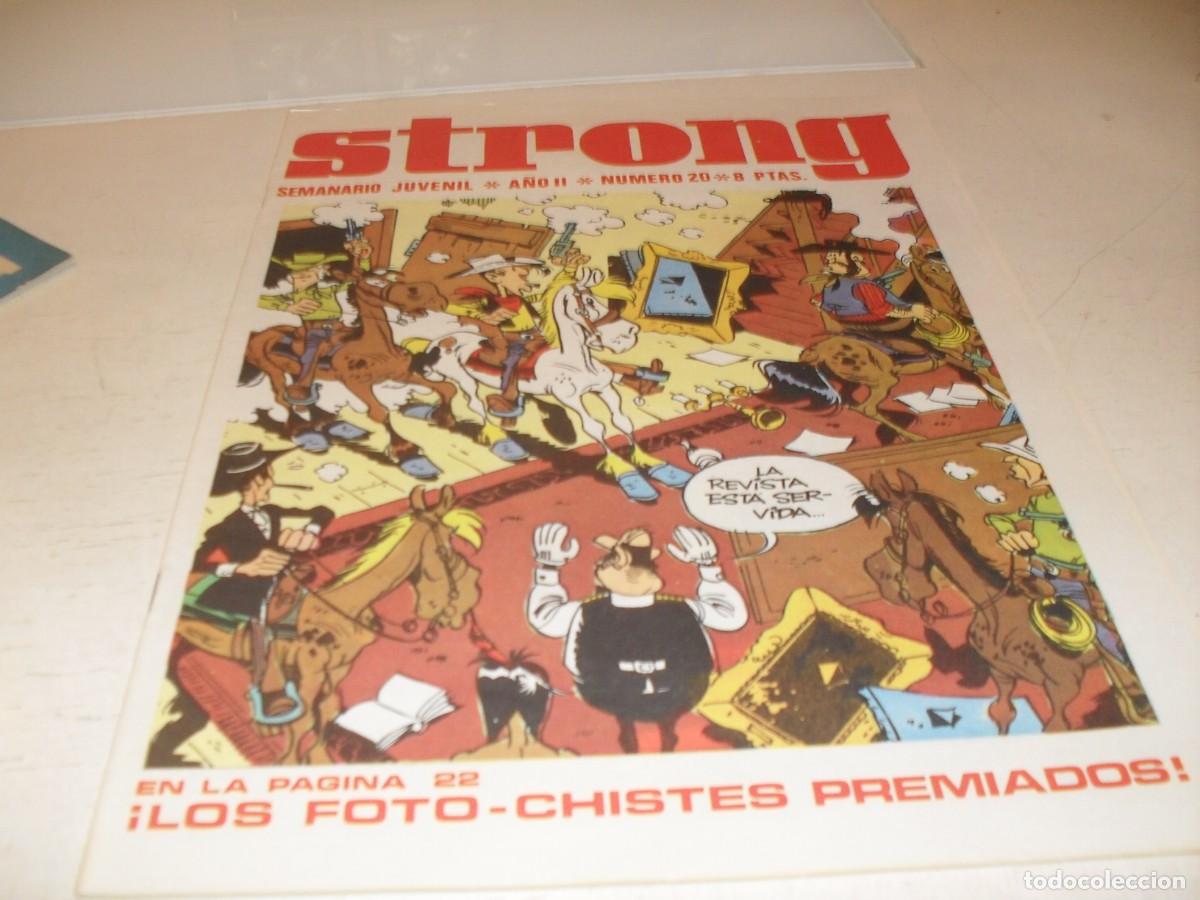 Tebeos: STRONG N&ordm; 20,CON LOS FOTO CHISTES PREMIADOS,DE 90,EDITA ARGOS,1969